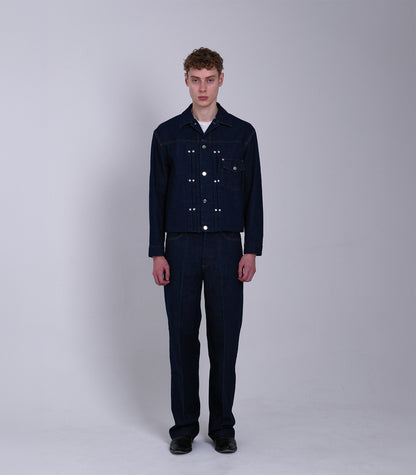THE JEAN JACKET - RINSE BLUE - TANAKA
