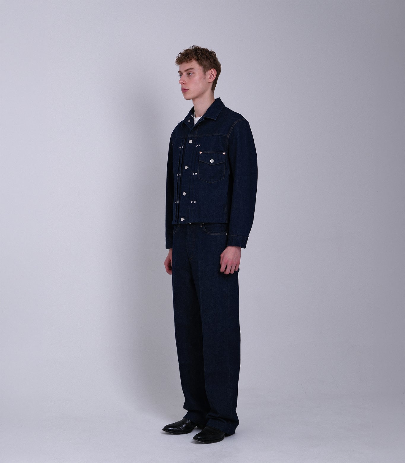 THE JEAN JACKET - RINSE BLUE - TANAKA