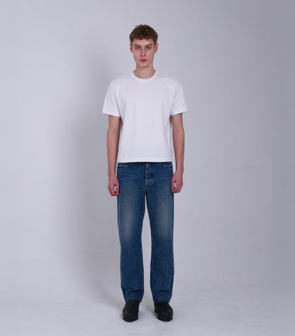 STRAIGHT JEAN TROUSERS - VINTAGE BLUE - TANAKA