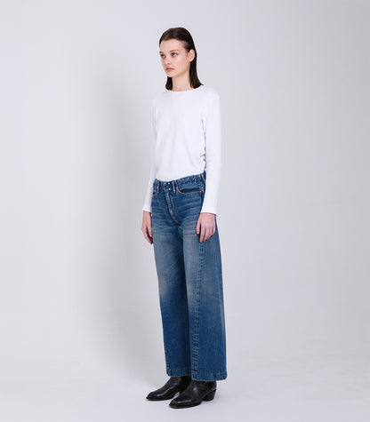 BOY JEAN TROUSERS - VINTAGE MID BLUE - TANAKA