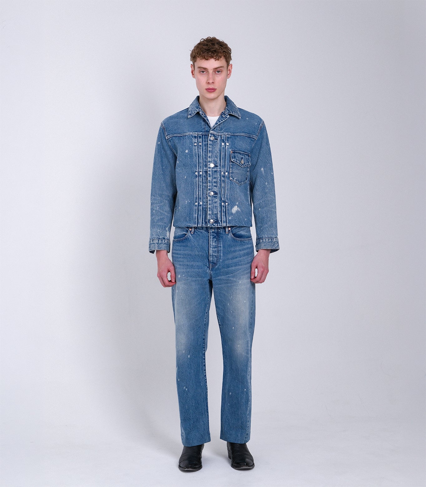 THE JEAN JACKET - BLEACH BLUE - TANAKA