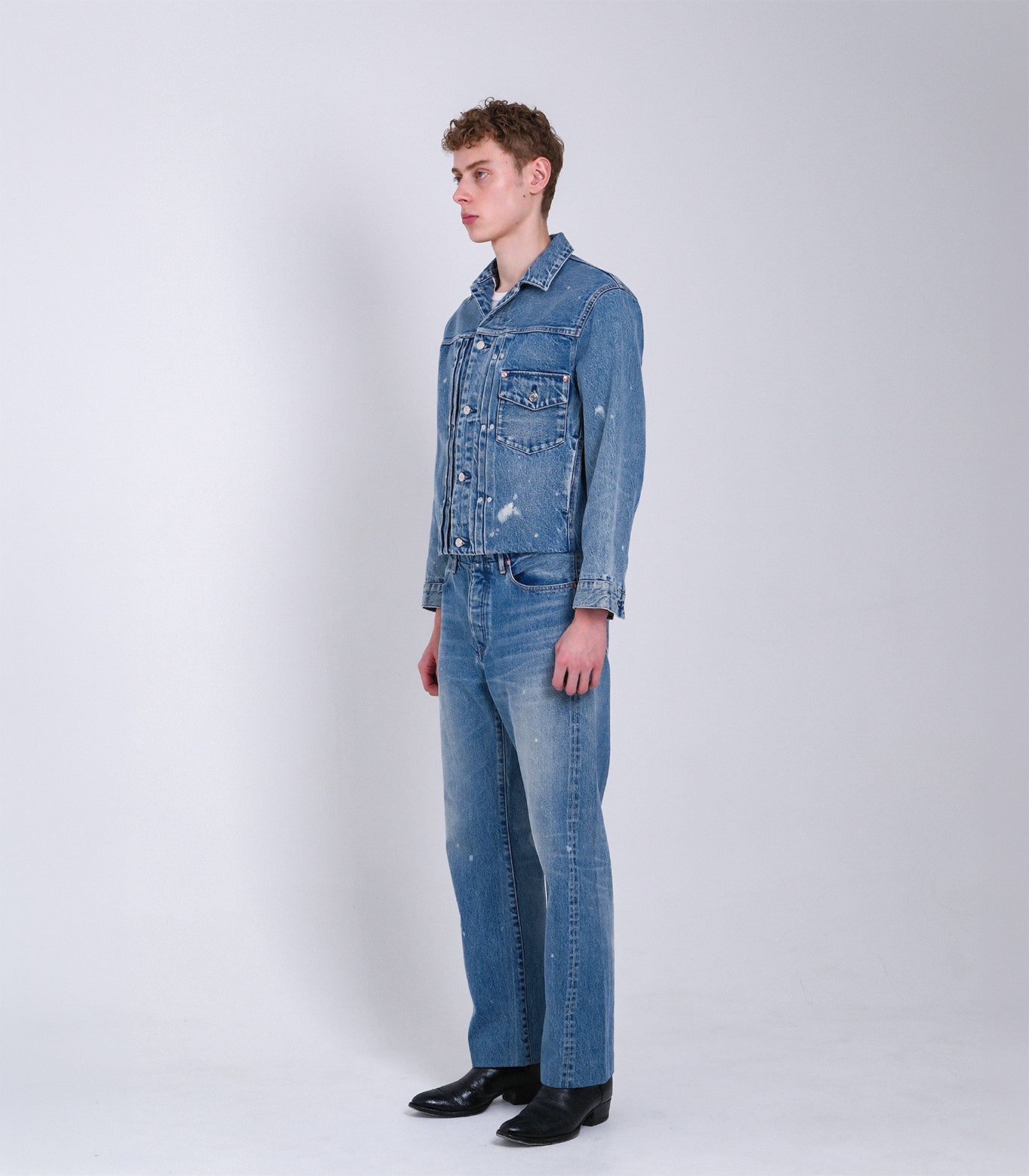 THE JEAN JACKET - BLEACH BLUE - TANAKA