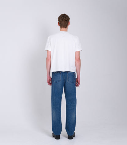 STRAIGHT JEAN TROUSERS - VINTAGE BLUE - TANAKA