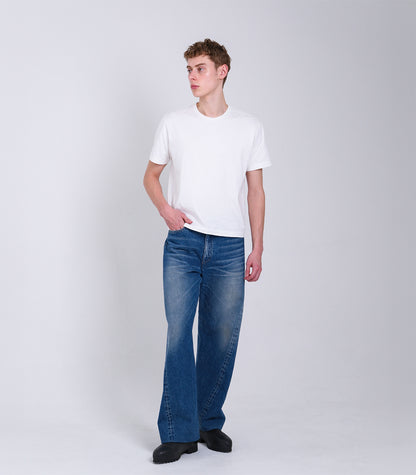 BOY JEAN TROUSERS - VINTAGE MID BLUE - TANAKA