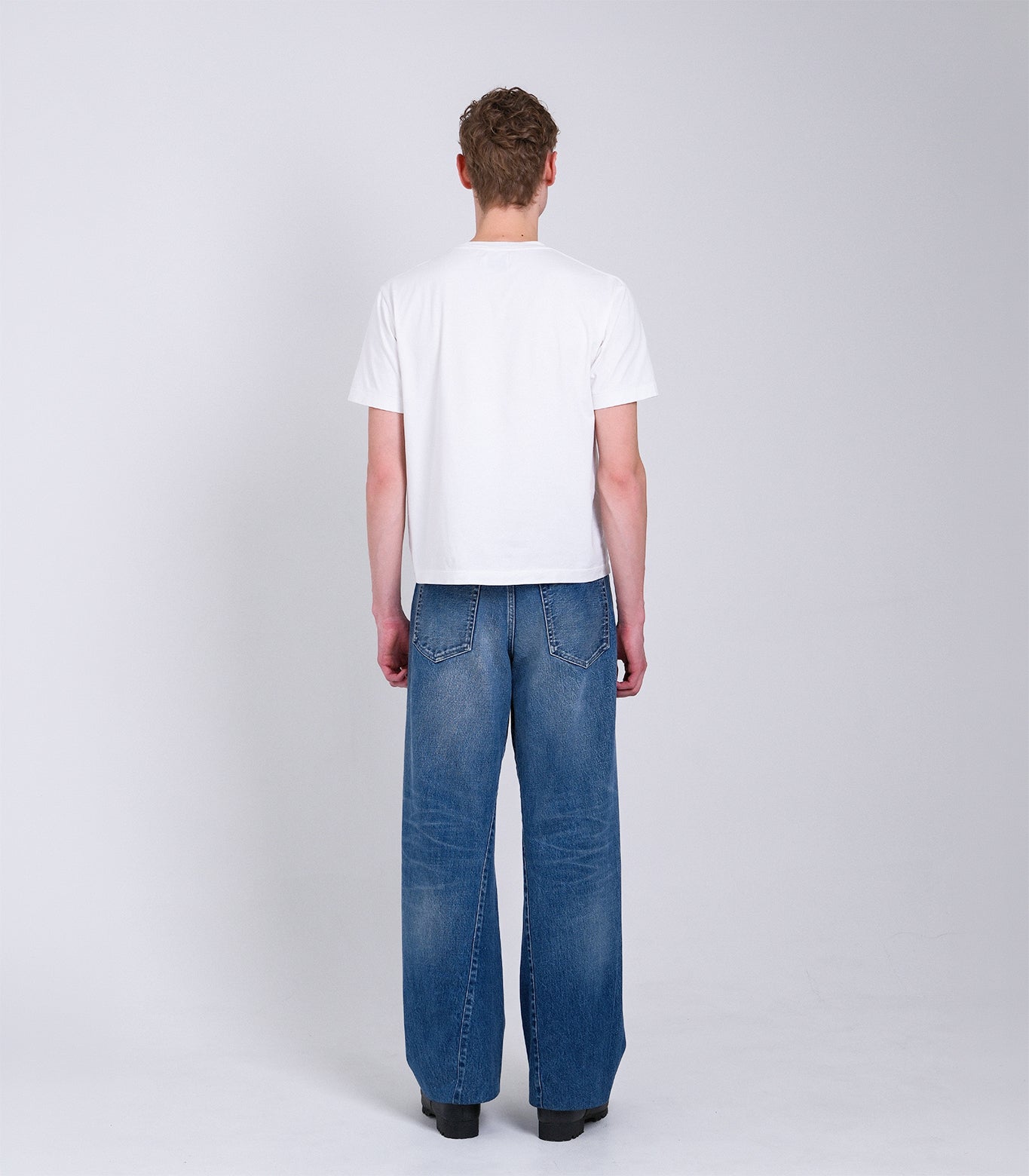 BOY JEAN TROUSERS - VINTAGE MID BLUE - TANAKA