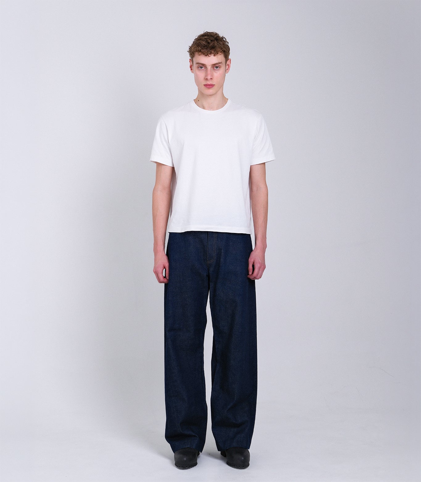 Drain water trousers(BLUE) Vaundy着用 BOY JEAN TROUSERS - RINSE BLUE – TANAKA
