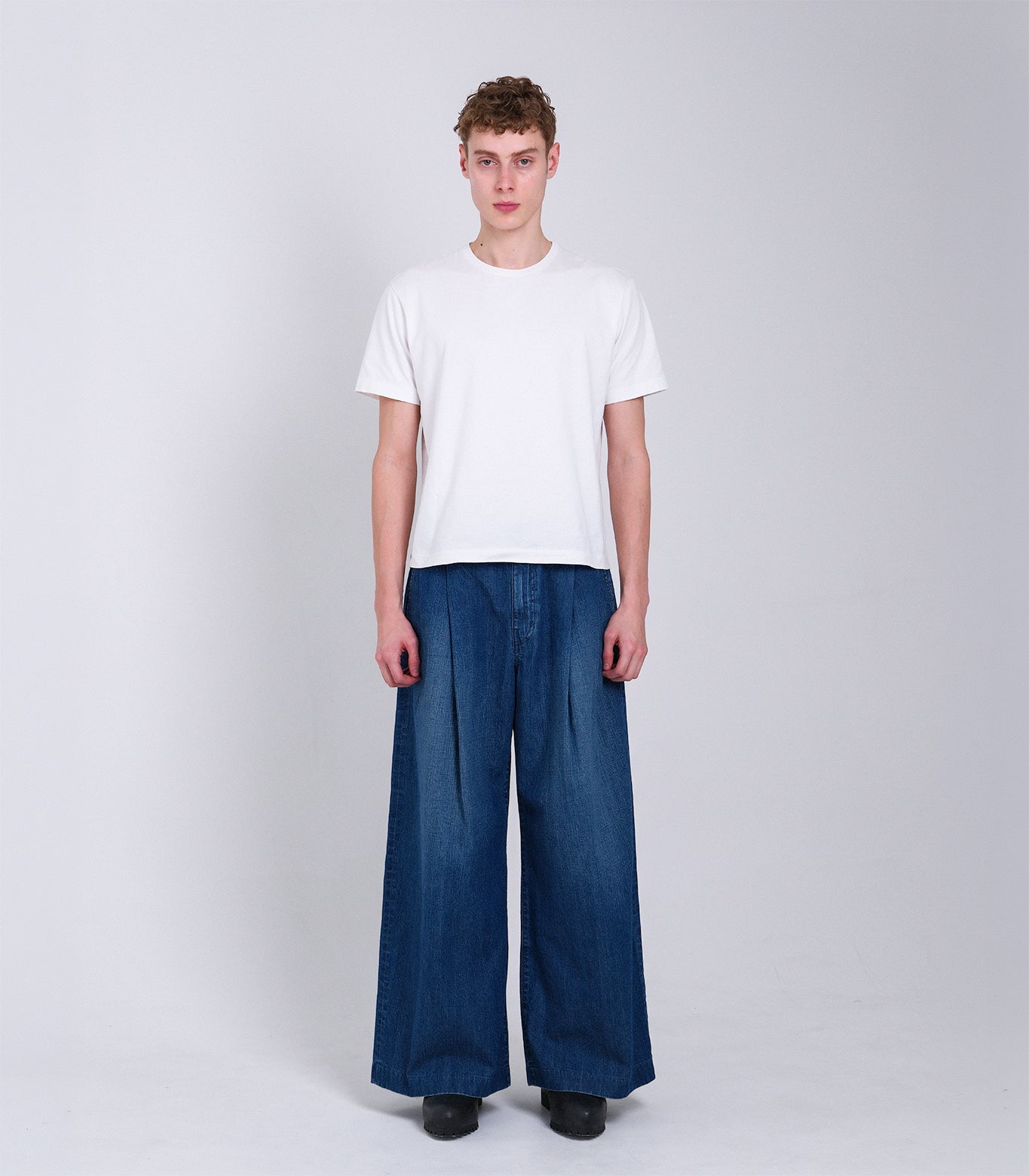 HAKAMA JEAN TROUSERS - VINTAGE BLUE – TANAKA