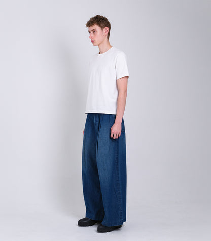 HAKAMA JEAN TROUSERS  - VINTAGE BLUE - TANAKA