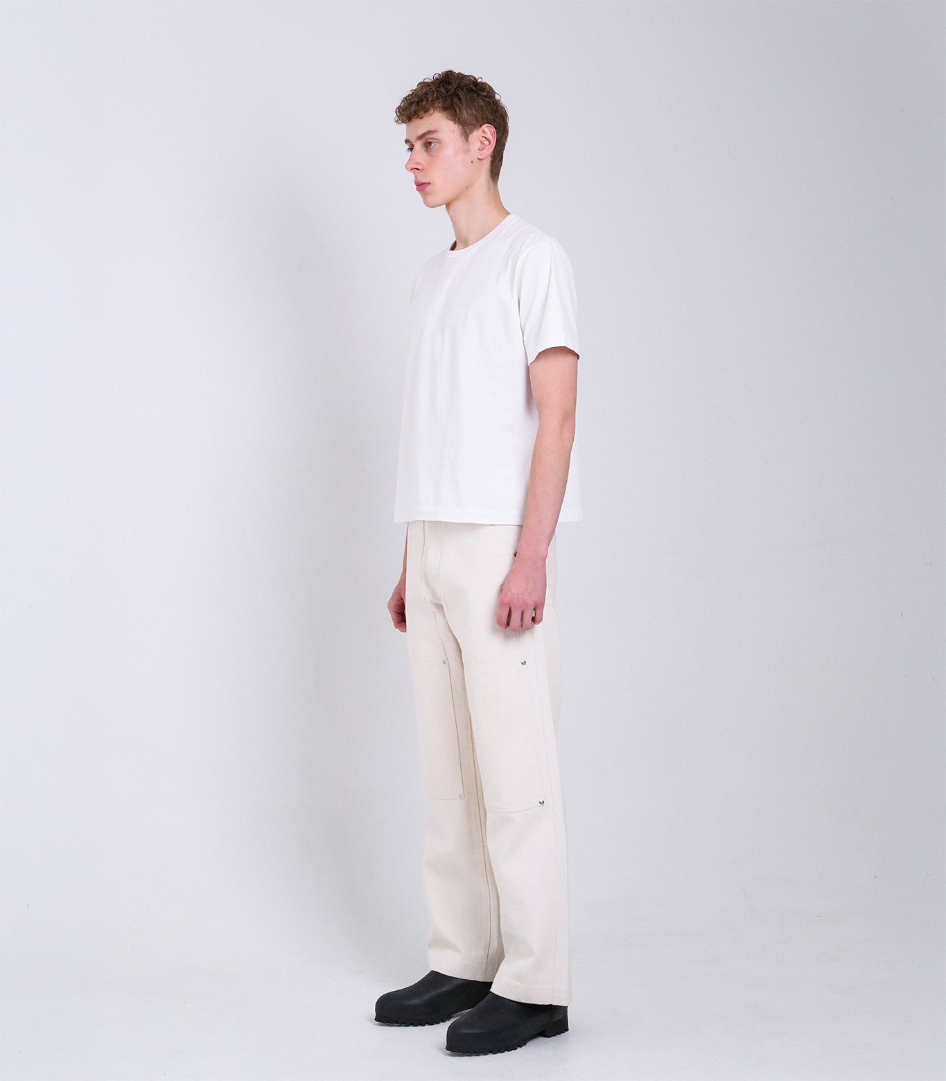 NEW CLASSIC WORK JEANS - RAW WHITE - TANAKA