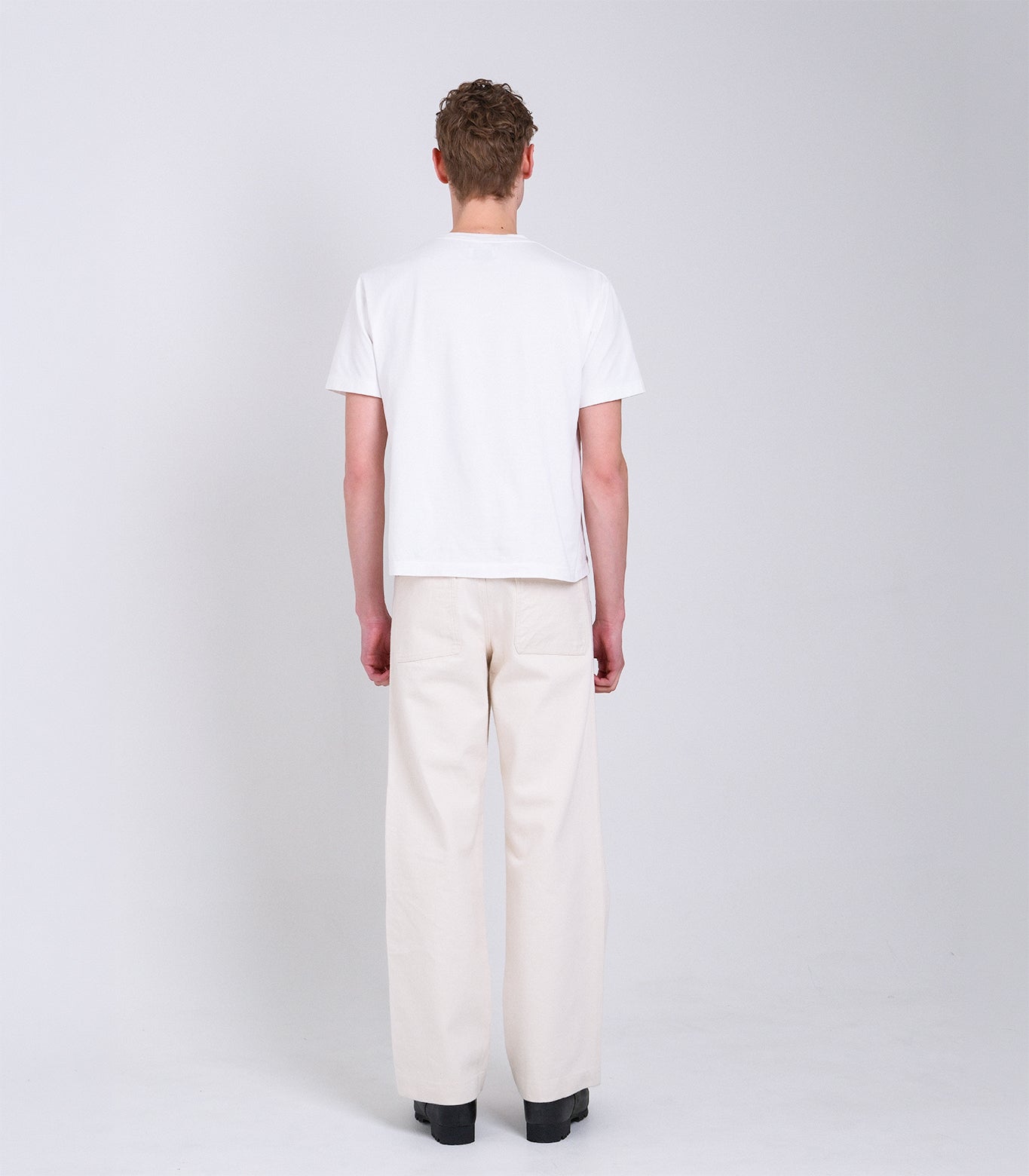 NEW CLASSIC WORK JEANS - RAW WHITE - TANAKA
