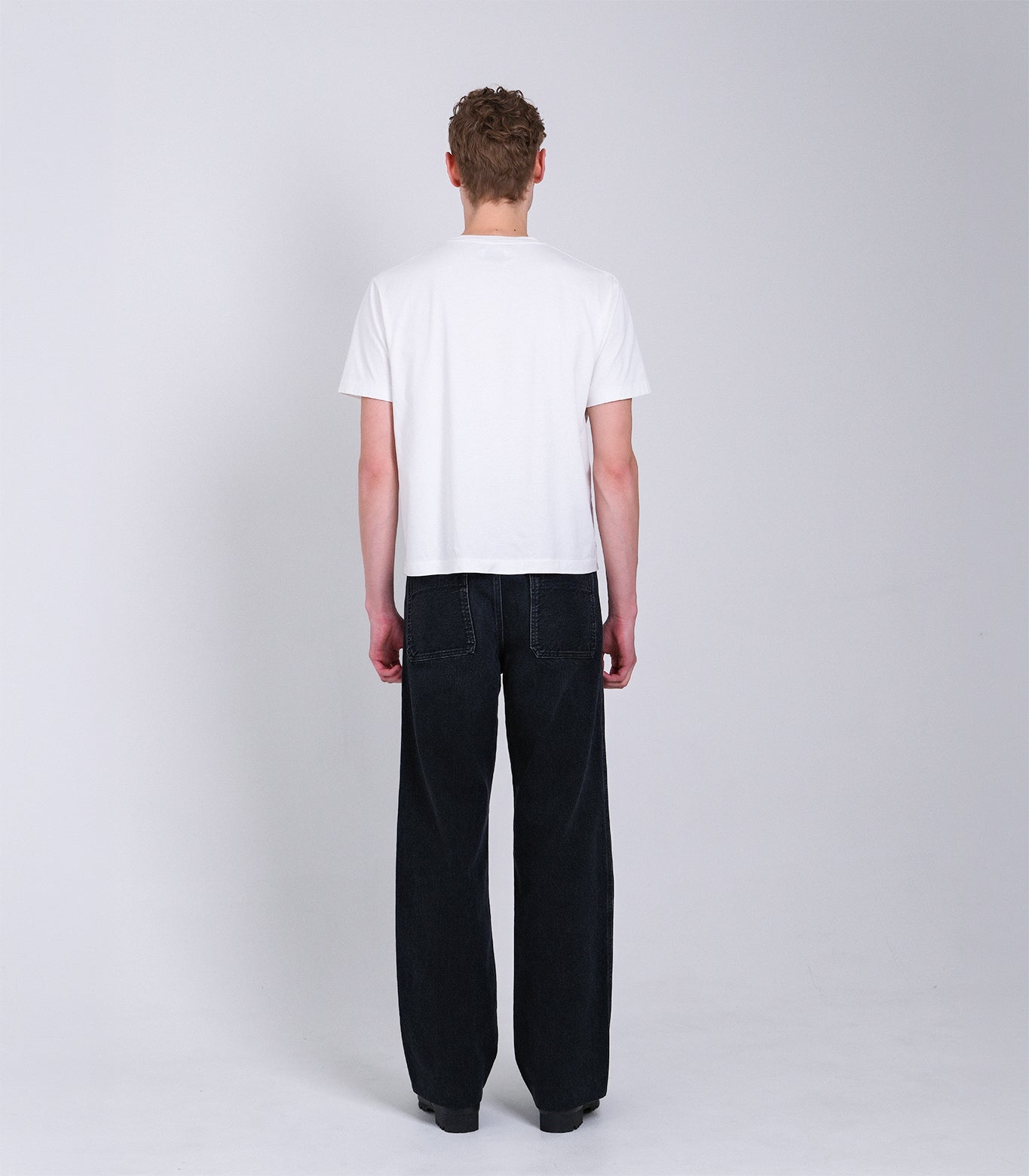 NEW CLASSIC WORK JEANS - BLACK - TANAKA