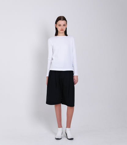 HAKAMA JEAN SHORTS - OVERDYE BLACK - TANAKA