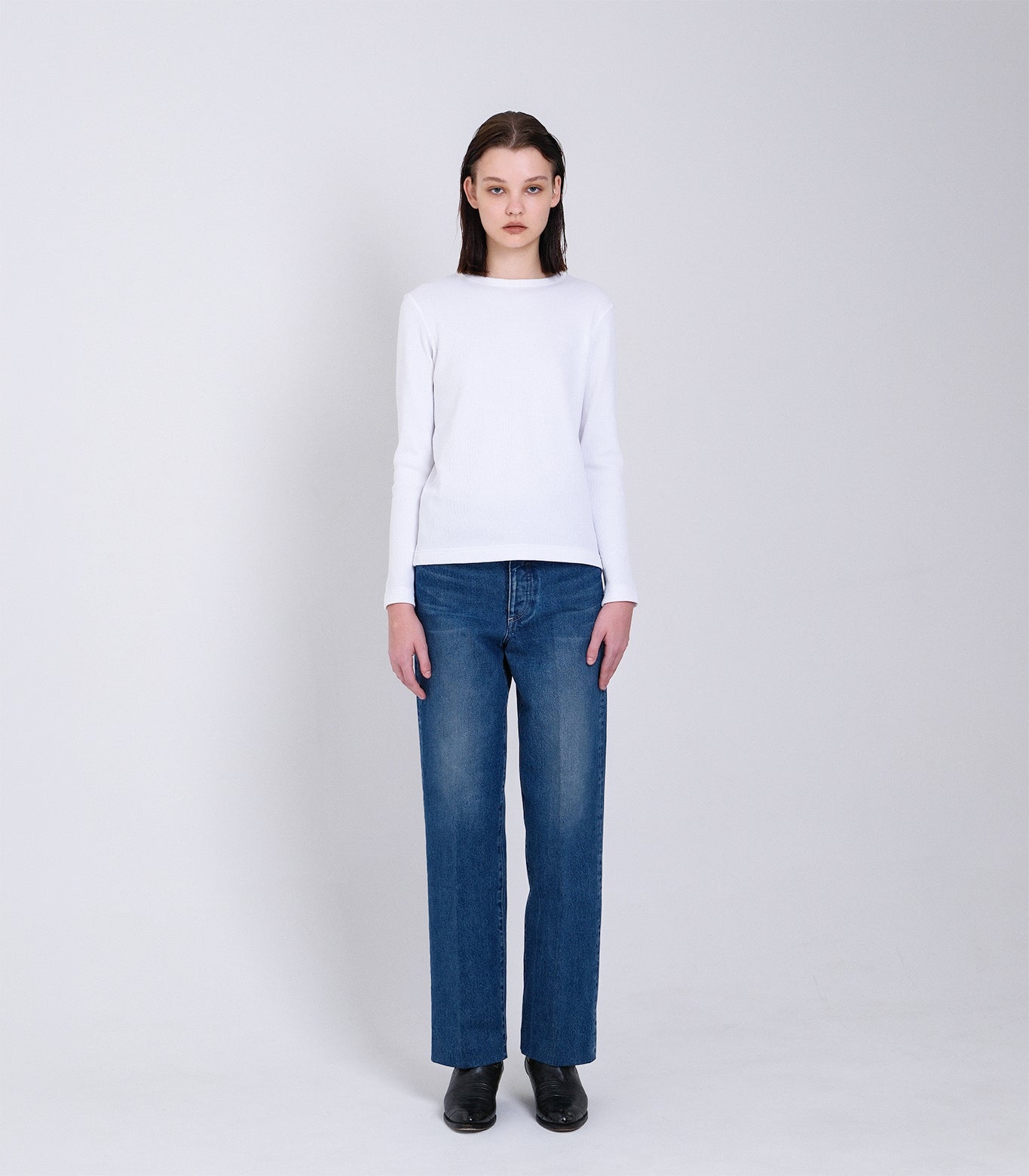 THE JEAN TROUSERS - VINTAGE BLUE - TANAKA