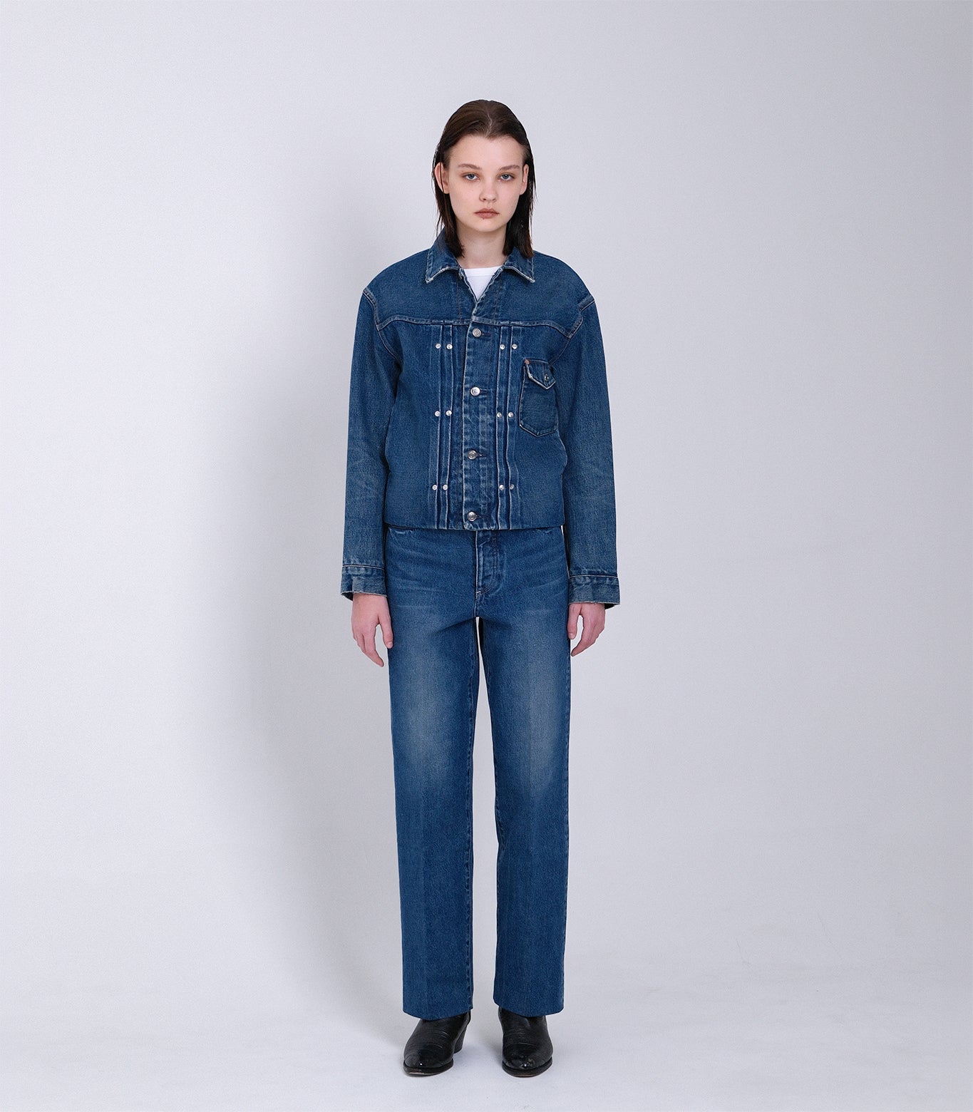 THE JEAN JACKET - VINTAGE BLUE - TANAKA
