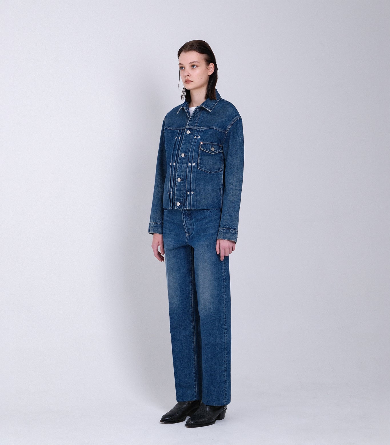 THE JEAN JACKET - VINTAGE BLUE - TANAKA