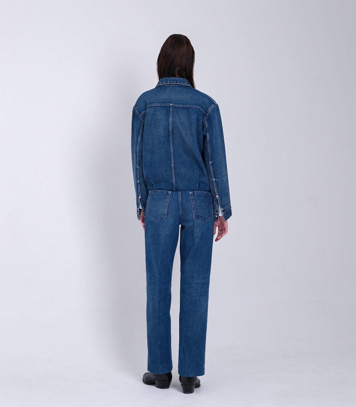 THE JEAN JACKET - VINTAGE BLUE – TANAKA THE JEAN JACKET - VINTAGE BLUE – TANAKA