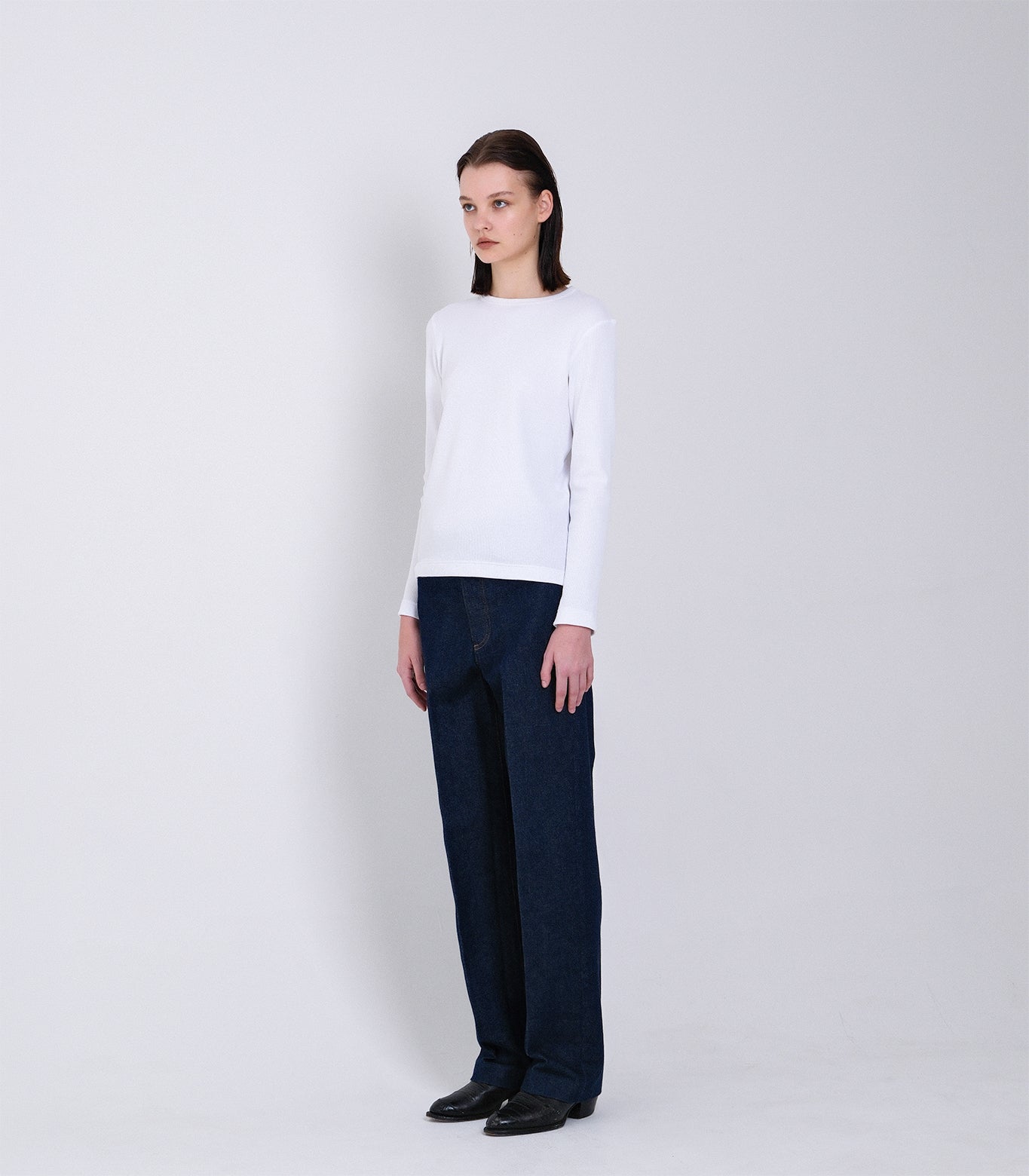 THE JEAN TROUSERS - RINSE BLUE - TANAKA