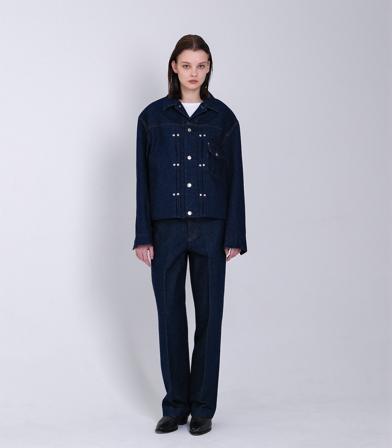 THE JEAN JACKET - RINSE BLUE - TANAKA
