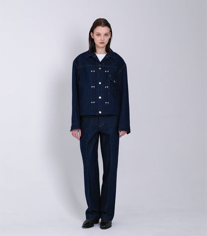 THE JEAN JACKET - RINSE BLUE - TANAKA