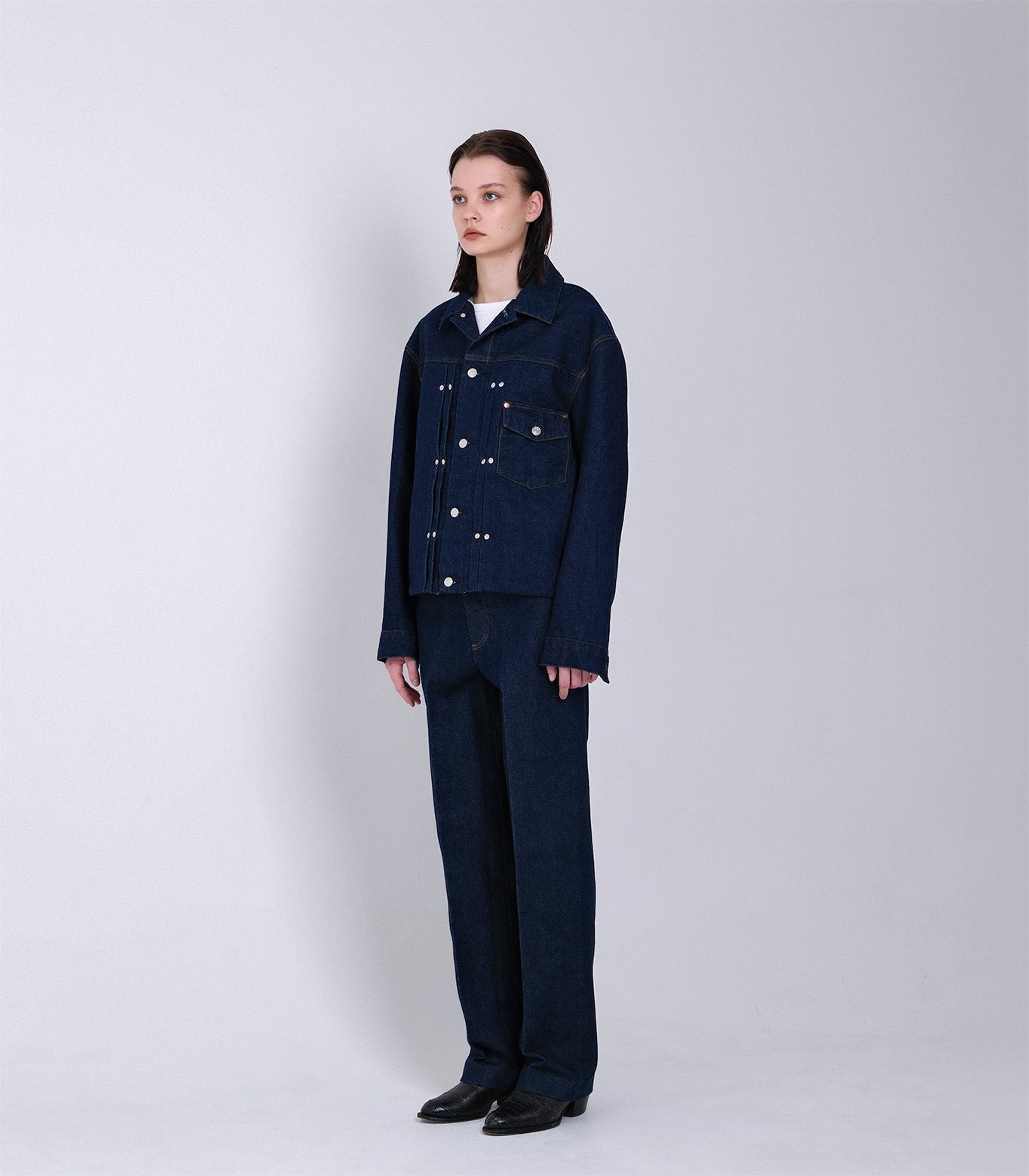 THE JEAN JACKET - RINSE BLUE - TANAKA