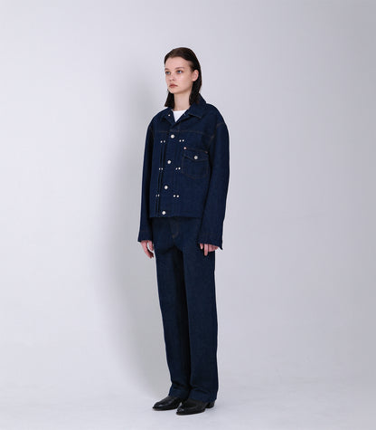 THE JEAN JACKET - RINSE BLUE - TANAKA