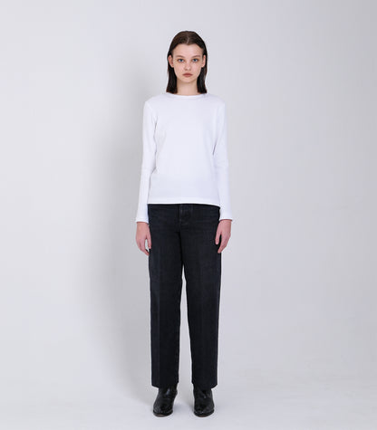 THE JEAN TROUSERS - BLACK - TANAKA
