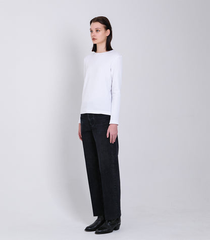 THE JEAN TROUSERS - BLACK - TANAKA