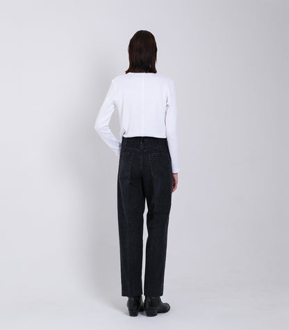 THE JEAN TROUSERS - BLACK - TANAKA