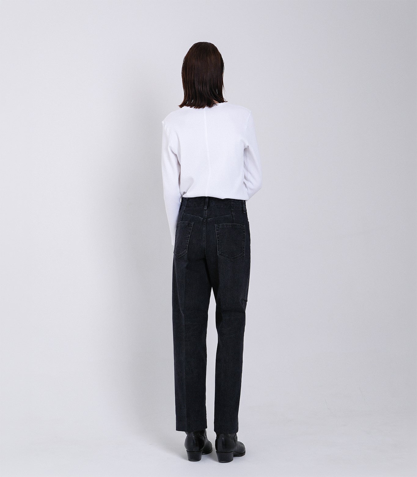 THE JEAN TROUSERS - BLACK - TANAKA