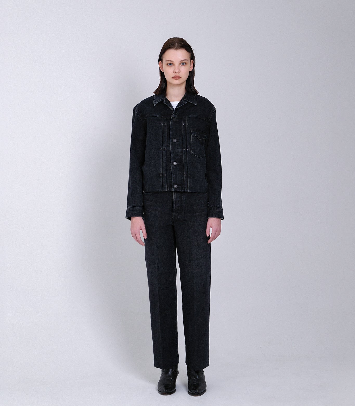 THE JEAN JACKET - BLACK – TANAKA