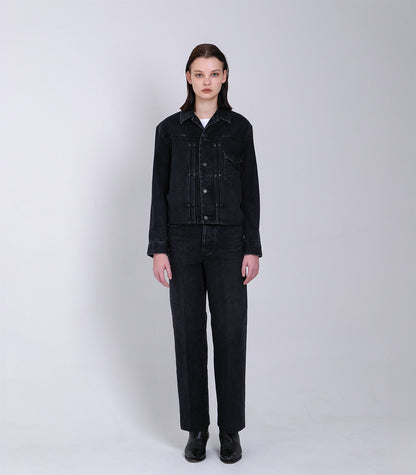 THE JEAN JACKET - BLACK - TANAKA