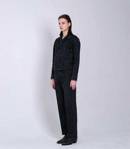 THE JEAN JACKET - BLACK - TANAKA