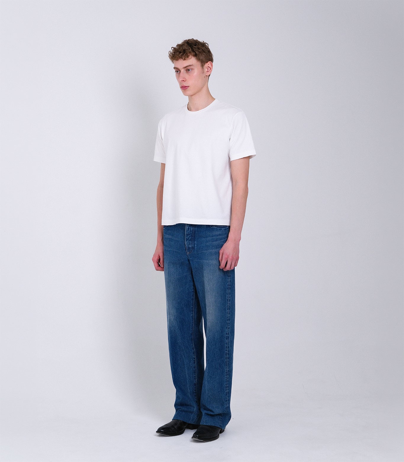 THE JEAN TROUSERS - VINTAGE BLUE - TANAKA
