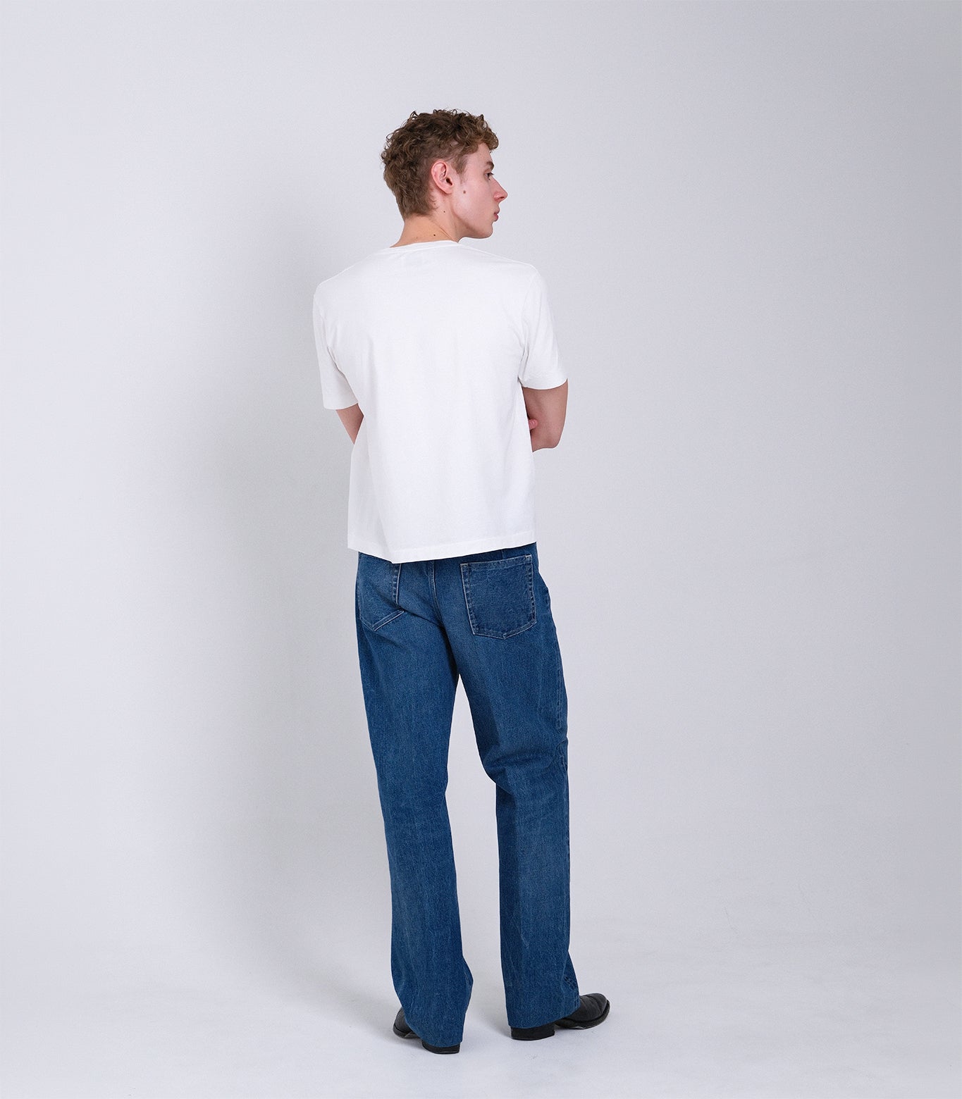 THE JEAN TROUSERS - VINTAGE BLUE - TANAKA