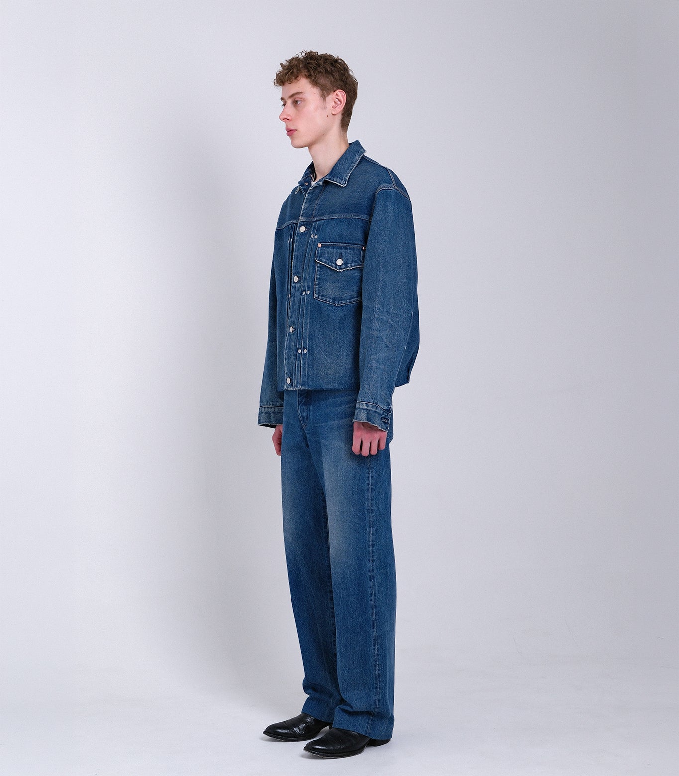 THE JEAN JACKET - VINTAGE BLUE - TANAKA