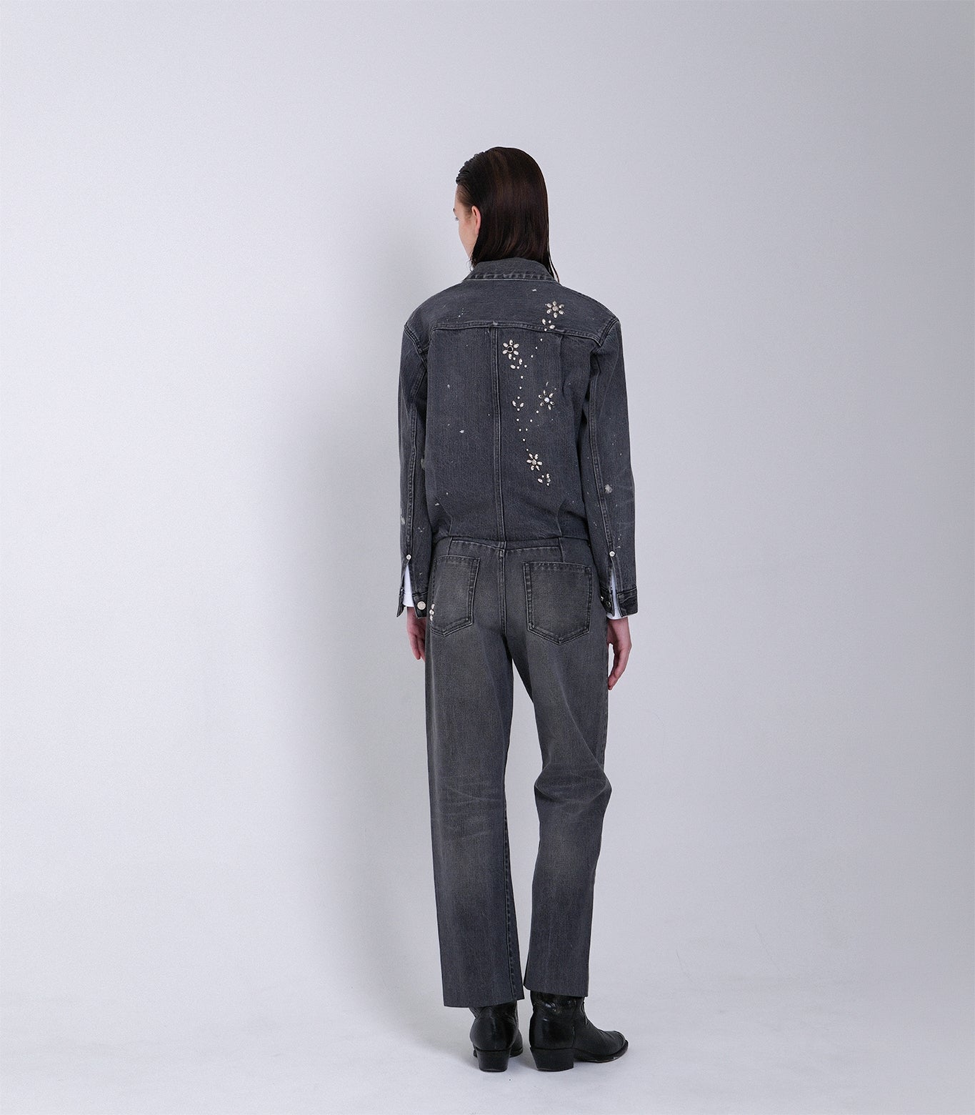 THE JEAN JACKET - GRAY(BIJOU) - TANAKA
