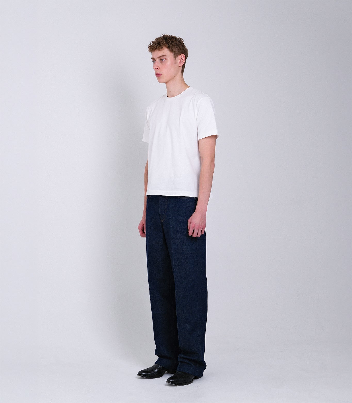 THE JEAN TROUSERS - RINSE BLUE - TANAKA