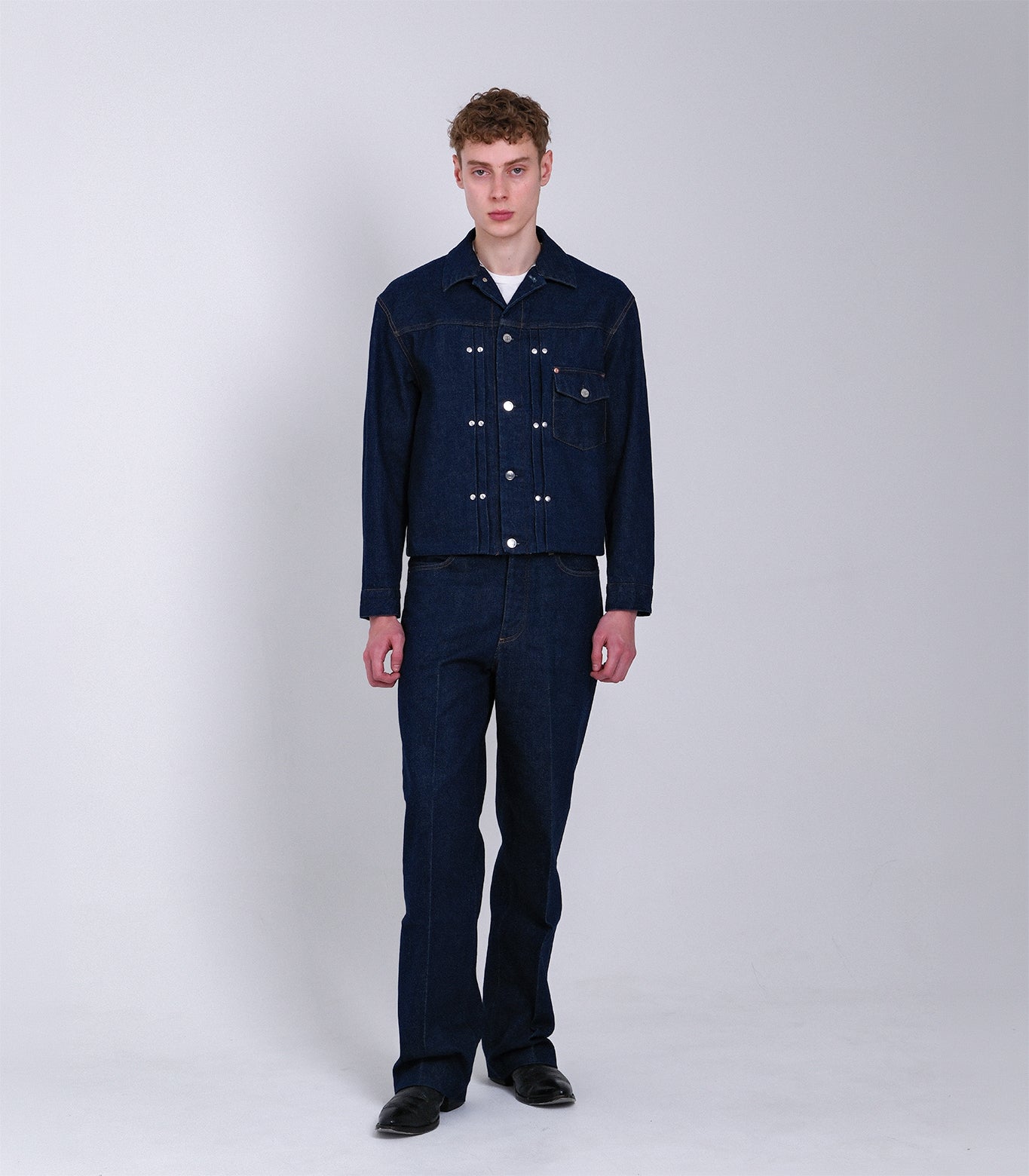 THE JEAN JACKET - RINSE BLUE - TANAKA