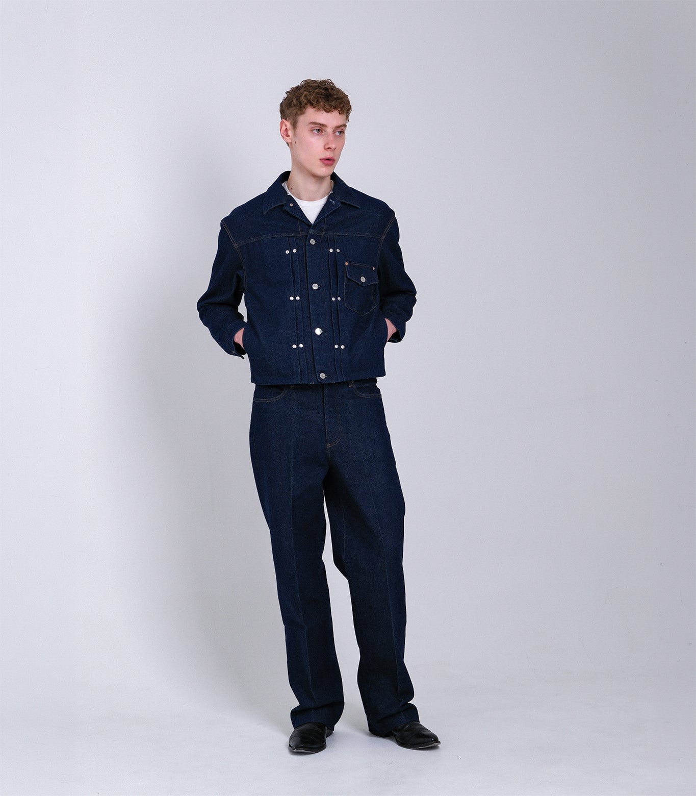 THE JEAN JACKET - RINSE BLUE - TANAKA