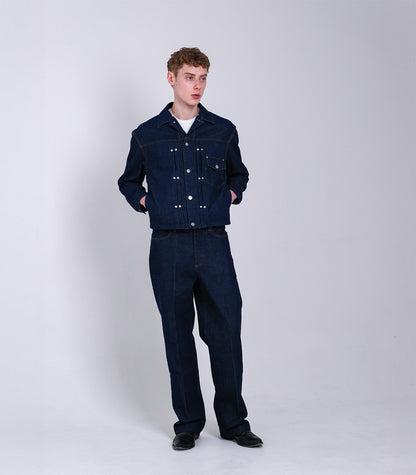 THE JEAN JACKET - RINSE BLUE - TANAKA