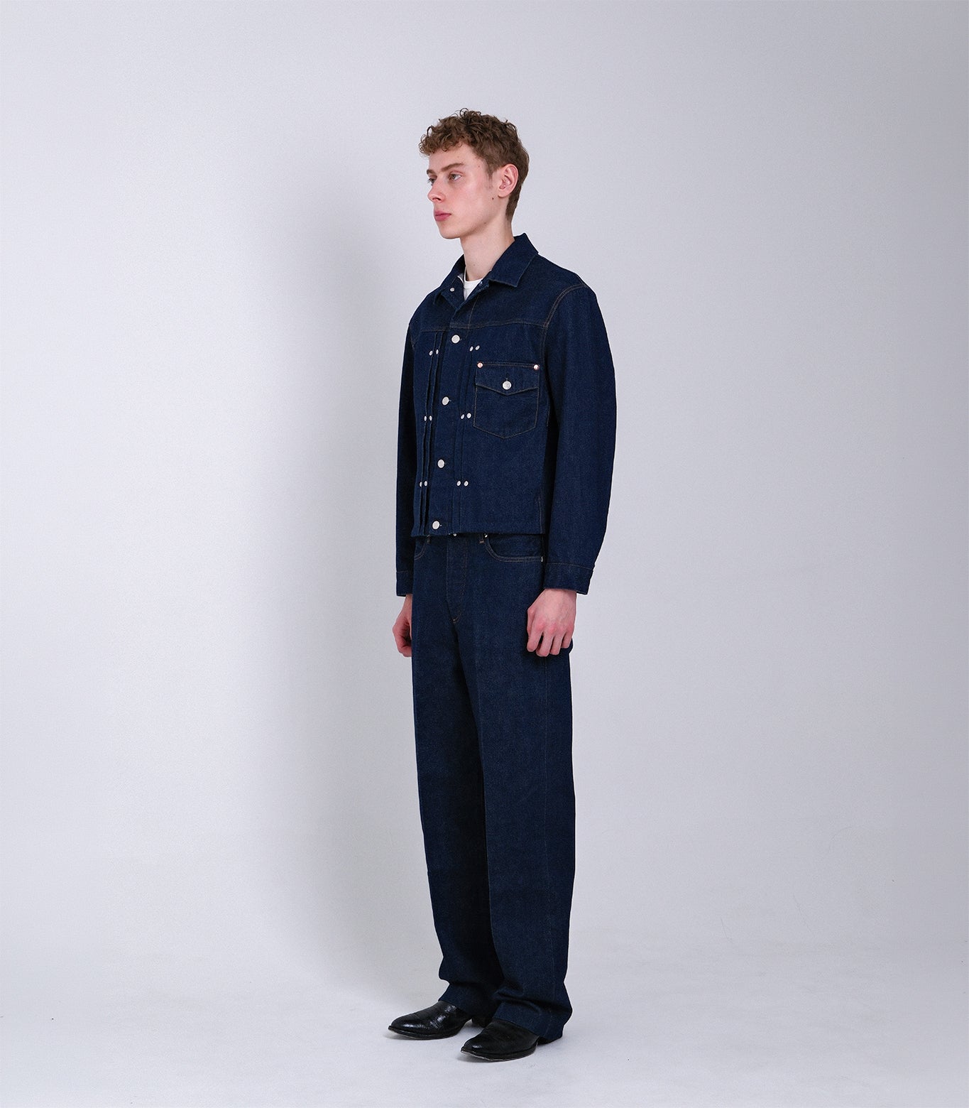 THE JEAN JACKET - RINSE BLUE - TANAKA