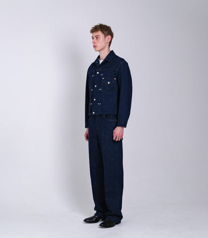 THE JEAN JACKET - RINSE BLUE - TANAKA