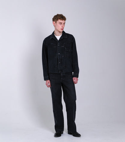 THE JEAN TROUSERS - BLACK - TANAKA