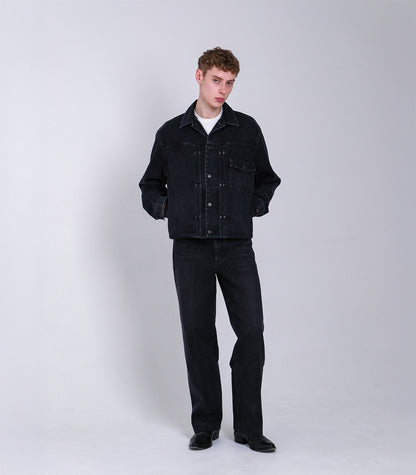 THE JEAN TROUSERS - BLACK - TANAKA