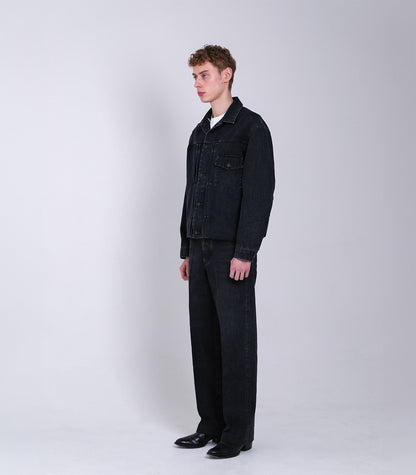 THE JEAN TROUSERS - BLACK - TANAKA