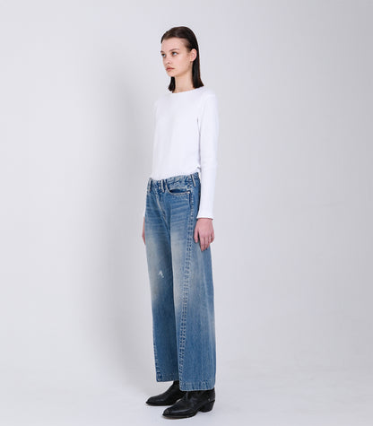 BOY JEAN TROUSERS - VINTAGE BLEACH BLUE - TANAKA