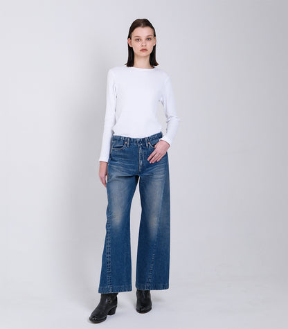 BOY JEAN TROUSERS - VINTAGE MID BLUE - TANAKA