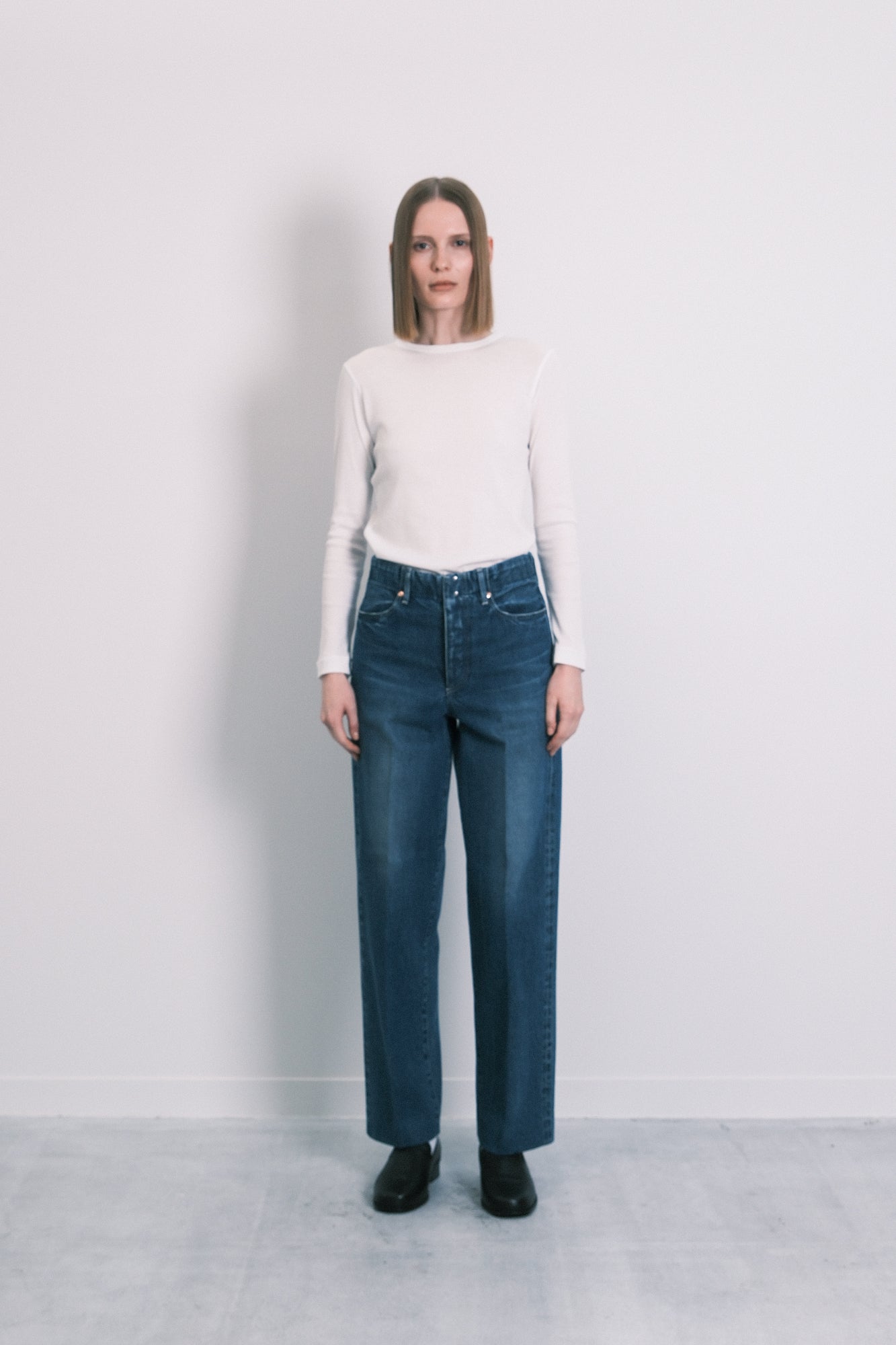 THE JEAN TROUSERS - VINTAGE BLUE