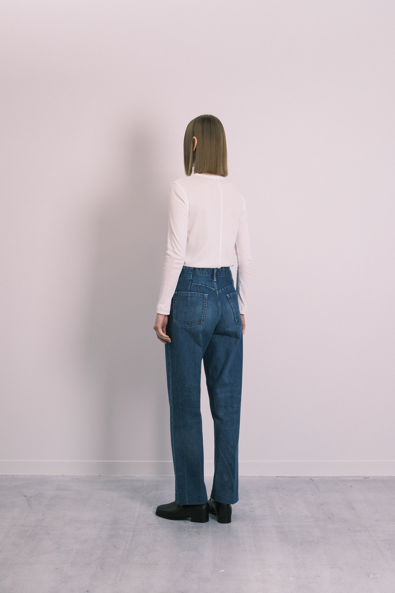 THE JEAN TROUSERS - VINTAGE BLUE - TANAKA