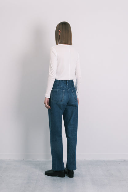THE JEAN TROUSERS - VINTAGE BLUE